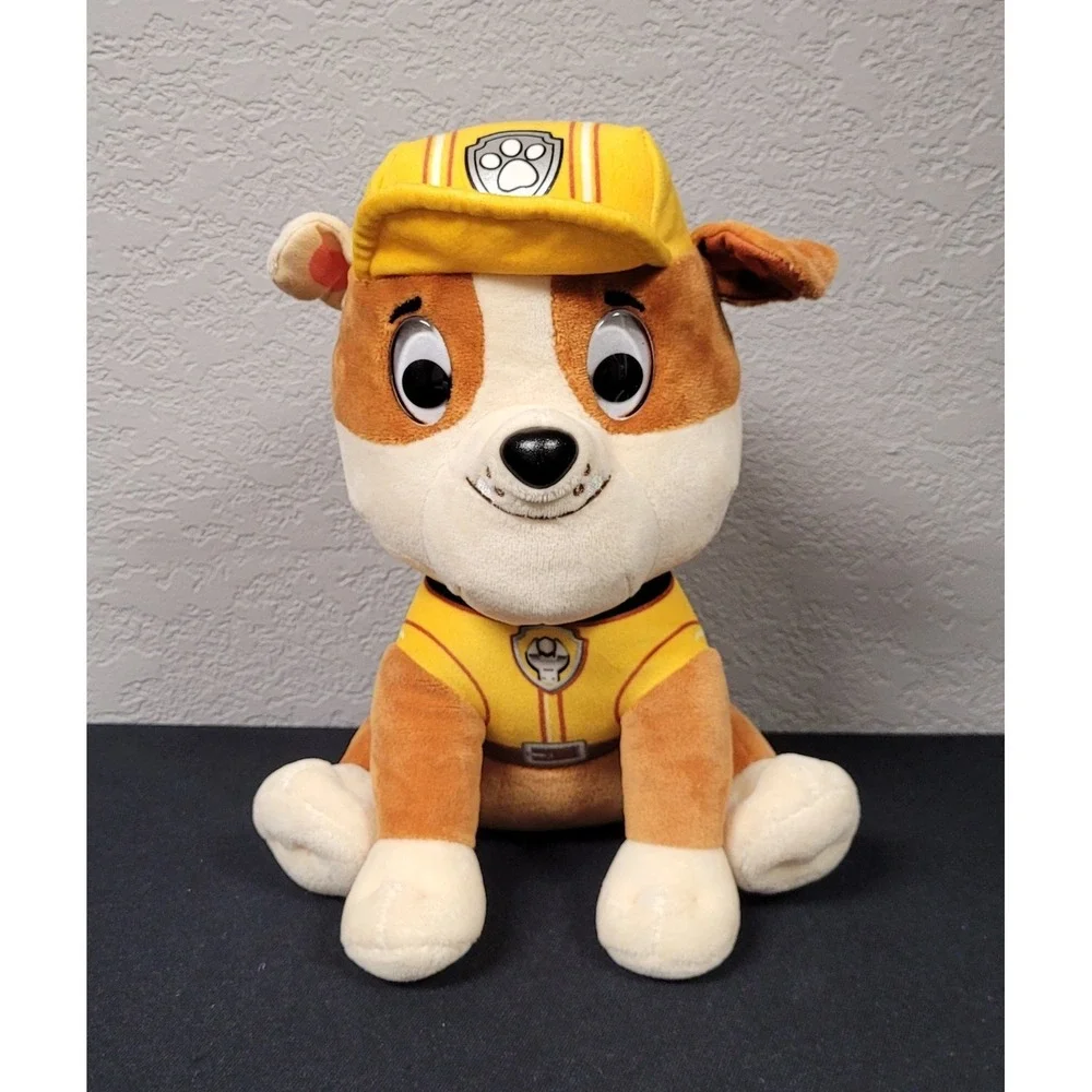 Spin Master PAW Patrol Rubble 9-inch Plush Toy Stuffed Animal